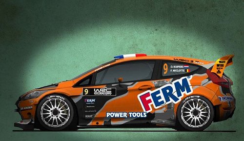 Nieuwe livery rally-bolide van Dennis Kuipers + FOTO